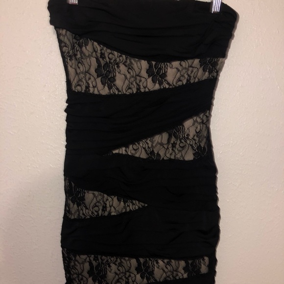 Forever21 Strapless Mini Dress - Picture 2 of 6